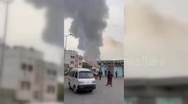 Yemen: Houthi Media Claims Israeli Airstrikes on Yemen's Port of Hodeidah