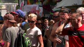 Germany: Mayor Kai Wegner Attends the 30th Annual Lesbian and Gay City Festival in Berlin