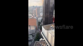US: Large Fire Breaks Out At First Baptist Church In Downtown Dallas 8