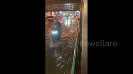 Japan: Major Flooding After Severe Thunderstorm With Torrential Rain Hits Central Tokyo