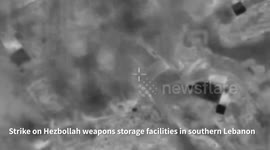 Lebanon: Overnight, the IAF struck two Hezbollah weapons storage facilities in southern Lebanon, containing rockets and additional weaponry