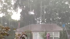 Severe Thunderstorm in Franklin TN, USA