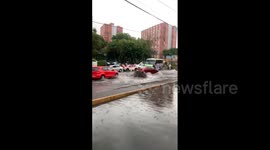 Mexico: Heavy Rains Cause Chaos In Mexico City 5