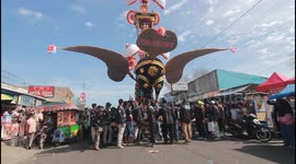 Thousands of people flock to the Tabuik Festival to throw mystical statues into the sea.