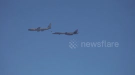 USA: U.S. B-1B Lancer Refueled Mid-Air in RIMPAC 2024