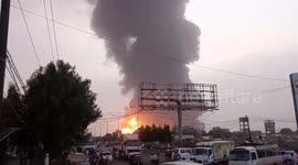 Yemen: Israel bombs Houthi oil sites in Yemen's Hodeidah, killing several people