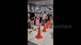 Japan: Travel Chaos Erupts After Bullet Trains Suspended Due To Maintenance Train Accident 3