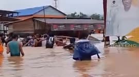 Massive Floods Hit North Maluku Province in Indonesia, Hundreds of Houses Submerged in Floods, Thousands of Residents Forced to Be Evacuated, Floods Also Damaged Vehicles and Residential Settlements