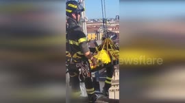 Italy: American Tourist Rescued from Duomo Terraces in Milano