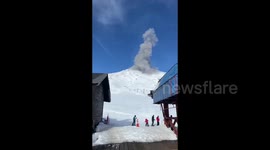 Chile: Villarrica Volcano Erupts Spewing Huge Plume Of Smoke