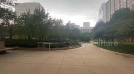 US: Storm Systems Bring Strong Winds To Minneapolis, MN