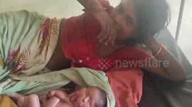 Woman gives birth to baby with four legs, four arms and two faces in India