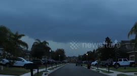 Lightning storm cell captured in Davenport, FL