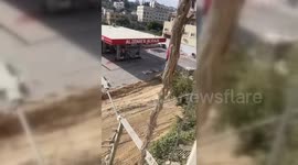 Palestine: Israel forces destroy the streets in Tulkarm, north of the West Bank during raid