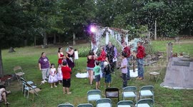 Person falls while fleeing firework in Ash Flat, Arkansas