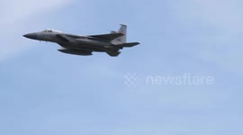 United States: F-15 Takeoffs and Maintenance in Jacksonville