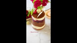 Dessert enthusiast welcomes 'cherry season' by preparing mouthwatering Black Forest Dessert Cup