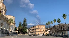 Mount Etna eruption halts flights at Catania airport for second time this month