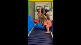 Boy Takes a Bumpy Ride