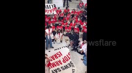 US: Protesters Arrested After Taking Over Capitol Building Ahead Of Netanyahu’s Speech 2