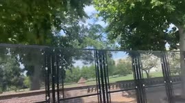 US: Security Fences Erected Around Capitol Building Ahead Of Netanyahu’s Visit 3