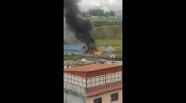 Passenger plane crashes during takeoff in Nepal's Kathmandu