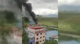Nepal: Solar Airlines Plane Crashes Near Kathmandu