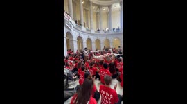 Jewish protesters rally at U.S. capitol urging end to Gaza conflict