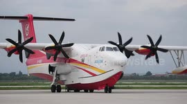 China's AG600 amphibious aircraft begins certification flight tests