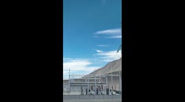 Power project with China's highest-altitude tower delivers electricity