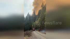 United States: Evacuations Ordered as Blaze Swells to 7,074 Acres in Humboldt County