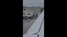 Passengers evacuated onto tarmac after fire breaks out at JFK airport