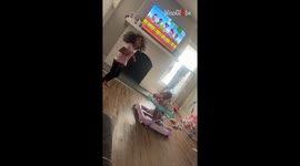 Girl and younger sister love dancing to viral 'Gracie's Corner' veggie song