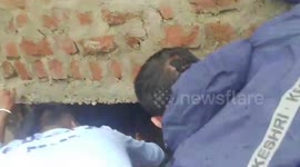 Heroic! SDRF rescues families from flooded homes in central India