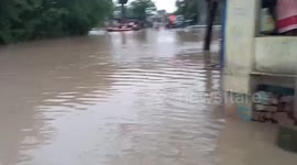 India: SDRF rescues elderly residents from flood in Sagar