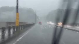 Japan: Heavy Rain Lashes Matsudo