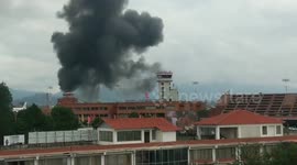 Plane crash in Kathmandu leaves at least 18 dead