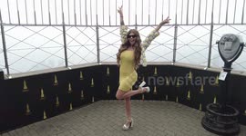 USA: Chanel West Coast visits the Empire State Building