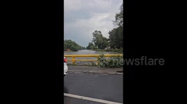 Mexico: Flooding Hits Naucalpan, State Of Mexico After Heavy Rains