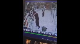 Man uses wine bottles as bowling balls in Voronezh supermarket incident
