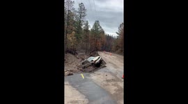 Devastation in Ruidoso: fire and flood aftermath