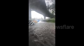 Mexico: Flooding Hits Naucalpan, State Of Mexico After Heavy Rains 2