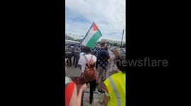 US: Pro-Palestine Protesters Clash With Police In D.C. As Netanyahu Addresses Congress