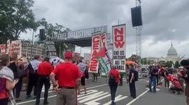 “Arrest Netanyahu” Rally on Capitol Hill, Washington DC