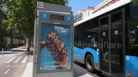 Street thermometer hits 58C as heatwave scorches Madrid