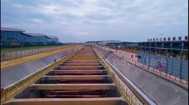 China: Beijing-Hong Kong High-speed Railway Construction in Nanchang, China