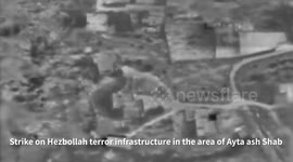 Lebanon: The IAF struck a Hezbollah military structure in the area of Aitaroun and Hezbollah terror infrastructure in the area of Ayta ash Shab in southern Lebanon