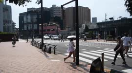A heat wave is hitting Japan