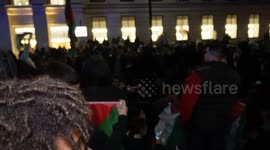 Alarming Scenes as Fireworks Target Met Police Officers - A Cry of 'Allahu Akbar