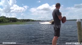 Wakeboard backflip football catch